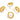 Push Back Stud Earring - Stainless Steel - 18K Real Vacuum Plating - 6.1gr - MJ103511 - MinjuanRong