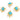 Push Back Stud Earring - Stainless Steel - Blue Turquoise Natural Stone - 18K Real Vacuum Plating - 7.5gr - MJ103524 - MinjuanRong