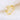 Ring - Brass - Cubic zircon - Gold Tone plating - 2.4gr - MJ105852 - MinjuanRong