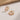 Push Back Stud Earring - Brass - Zircon - 18K Real Gold Plated Brass - 5.1gr. - MJ105724 - MinjuanRong
