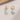 Huggie Hoop Wire Earring - Brass - Africa Aquamarine - 18K Real Gold Plating - 5.4gr - MJ105630 - MinjuanRong