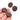 Push Back Stud Earring - Hemu wood - 316 Stainless Steel - BROWN - 5.8gr - MJ200742 - MinjuanRong