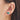 Push Back Stud Earring - Natural Stone - Amazonite - 316 Surgical Stainless steel - Gold Tone Plated stone - 3.2gr - MJ104238 - MinjuanRong