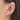 Push Back Stud Earring - Natural Stone - Emerald - 316 Surgical Stainless steel - Gold Tone Plated stone - 3.4gr - MJ104243 - MinjuanRong