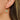 Huggie Hoop Wire Earring - zircon - brass - 18K Real Gold Plating - 2.7gr - MJ103688 - MinjuanRong