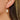 Huggie Hoop Wire Earring - Brass - Sea shellsmother of pearl - 18K Real Gold Plating - 3.5gr - MJ103332 - MinjuanRong