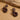 Push Back Stud Earring - Brass - Natural Wooden - 316 stainless steel stud - Gold Tone Plating - 8.9gr - MJ102738 - MinjuanRong