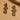 Push Back Stud Earring - Wooden - Brass - 316 stainless steel stud - 18K Real Gold Platingbrown - 3.8gr - MJ103536 - MinjuanRong