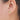 Push Back Stud Earring - Natural Stone Citrine - 316 Surgical Stainless Steel - Gold Tone Plated stone - 6.4gr - MJ201917 - MinjuanRong