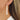 Push Back Stud Earring - Brass - Acrylic - 316 Stainless Steel Stud - 18k real gold plating - 4gr - MJ102579 - MinjuanRong