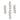 Hairpin - Acrylic - Iron - White - 4.2gr - MJ104279 - MinjuanRong