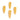 Hairpin - Acrylic - Iron - Yellow - 6.4gr - MJ104280 - MinjuanRong