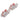 Hairpin - Acrylic - Iron - White - pink - 24.8gr - MJ104264 - MinjuanRong