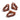 Hairpin - Acrylic - Iron - Brown - 32.2gr - MJ104283 - MinjuanRong