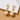 Push Back Stud Earring - Brass - Rattan - Natural Wood - Stainless Steel Stud - 18K Real Gold PlatingGold Tone Plating - 11.3gr - MJ103727 - MinjuanRong