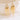 Push Back Stud Earring - Brass - Brass Stud - Cubic Zircon - 18K Real Gold Plating - 13.1gr - MJ202086 - MinjuanRong