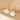 EnglishLock Earring - Brass - Pearl - 18K Real Gold Plating - 9.8gr - MJ102673 - MinjuanRong