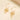 Push Back Stud Earring - Brass - 18K Real Gold Plating - 4.4gr - MJ102778 - MinjuanRong