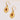 Wire Hook Earring - Stainless SteelAventurine Natural Stone - 18K Real Gold Vacuum Plating - 4.3gr - MJ103672 - MinjuanRong