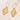 Wire Hook Earring - Brass - Raw Brass - 4.5gr - MJ102611 - MinjuanRong