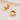 Huggie Hoop Wire Earring - brass - 18k real gold plated brass - 4.4gr - MJ200273 - MinjuanRong