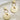 Push Back Stud Earring - Hemu Wood - Brass - 316 Stainless Steel Stud - 18K Real Gold Plating - 11.1gr - MJ202290 - MinjuanRong