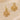 Push Back Stud Earring - Brass - Cubic Zircon - 316 Stainless Steel Stud - 18K Real Gold Plating - 3.9gr - MJ102468 - MinjuanRong