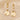 Push Back Stud Earring - Brass - Real Pearl - 316 Stainless Steel Stud - 18k real gold plating - 7.8gr - MJ102318 - MinjuanRong