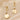 Push Back Stud Earring - Brass - Real Pearl - 316 Stainless Steel Stud - 18k real gold plating - 7.8gr - MJ102318 - MinjuanRong