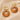 Push Back Stud Earring - Brass - Wooden - 316 Stainless Steel Stud - 18k Real Gold Plating - 7.3gr - MJ202294 - MinjuanRong