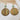 Push Back Stud Earring - Acrylic - Glass - Brass - 316 Stainless Steel Stud - 10.6gr - MJ102640 - MinjuanRong