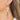Wire Hook Earring - Brass - Natural StoneAmethyst - 18K Real Gold Plating - 7.4gr - MJ102666 - MinjuanRong