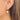Huggie Hoop Wire Earring - Brass - Pearl - 18K Real Gold Plating - 3gr - MJ102507 - MinjuanRong