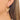 Push Back Stud Earring - Brass - Glass - 316 Stainless Steel Stud - 18K Real Gold Plating - 4.6gr - MJ102469 - MinjuanRong