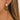 Push Back Stud Earring - Brass - Acrylic - Stainless Steel Stud - 18K Real Gold Plated - 4.5gr - MJ105061 - MinjuanRong