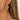 Push Back Stud Earring - Brass - Acrylic - 316 Stainless Steel Stud - 18K Real Gold Plating - 9.9gr - MJ900174 - MinjuanRong