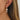 Wire Hook Earring - Brass - Zircon Glass Crystal - 18K Real Gold Plated - Gold Tone Plated - KC Gold Tone Plating - 8.7gr - MJ900454 - minjuanrong.com.tr