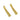 Push Back Stud Earring - Brass - Silver Stud - 18k Real Gold Plating - 14.2gr - MJ101567 - MinjuanRong