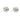 Push Back Stud Earring - Brass - 925 Silver Stud - 18k real white gold plating - 4.3gr - MJ102916 - MinjuanRong