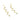 Push Back Stud Earring - Brass - Silver Stud - Cubic Zircon - 18k Real Gold Plating - 4.8gr - MJ101194 - MinjuanRong