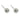 Push Back Stud Earring - Brass - 316 Stainless Steel Stud - 18k real white gold plating - 1.6gr - MJ102910 - MinjuanRong