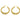 Hinged Back Earring - Brass - 18K Real Gold Plating - 11.6gr - MJ102955 - MinjuanRong