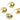 Push Back Stud Earring - Brass - 925 silver stud - 18k real gold plating - 7.4gr - MJ102884 - MinjuanRong