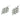 Push Back Stud Earring - Brass - 925 Silver Stud - 18K Real White Gold Plating - 10.6gr - MJ102966 - MinjuanRong
