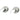 Push Back Stud Earring - Brass - 925 silver stud - 18k real white gold plating - 7.7gr - MJ102885 - MinjuanRong