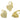 Leverback Earring - Brass - Cubic Zircon - 18K Real Gold Plating - 4.3gr - MJ103127 - MinjuanRong
