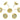 Push Back Stud Earring - Brass - Imitation Silver Stud - Sea Shell - 18K Real Gold Plating - 3.3gr - MJ103118 - MinjuanRong