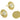 Push Back Stud Earring - Brass - Imitation Silver Stud - Sea Shell - 18K Real Gold Plating - 7.3gr - MJ103121 - MinjuanRong