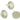 Push Back Stud Earring - Brass - Imitation Silver Stud - Sea Shell - 18K Real White Gold Plating - 7.3gr - MJ103120 - MinjuanRong