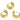 Huggie Hoop Wire Earring - Brass - 18K Real Gold Plating - 6gr - MJ101363 - MinjuanRong